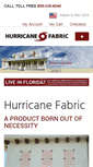 Mobile Screenshot of hurricanefabric.com